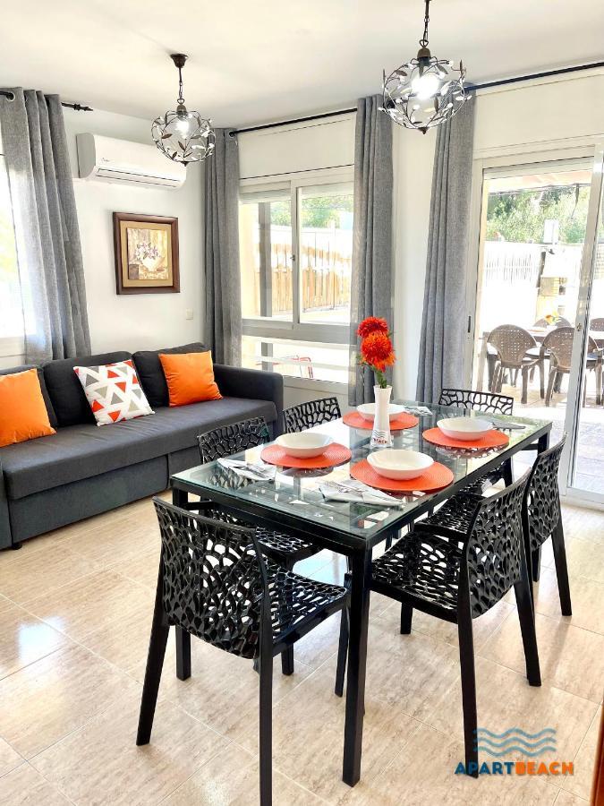Apartbeach Green Relax Muy Luminoso Junto Playa Y Barbacoa Салоу Екстериор снимка