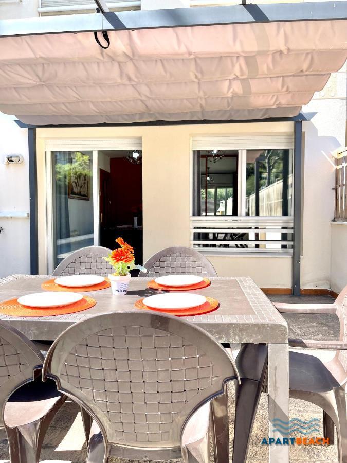 Apartbeach Green Relax Muy Luminoso Junto Playa Y Barbacoa Салоу Екстериор снимка