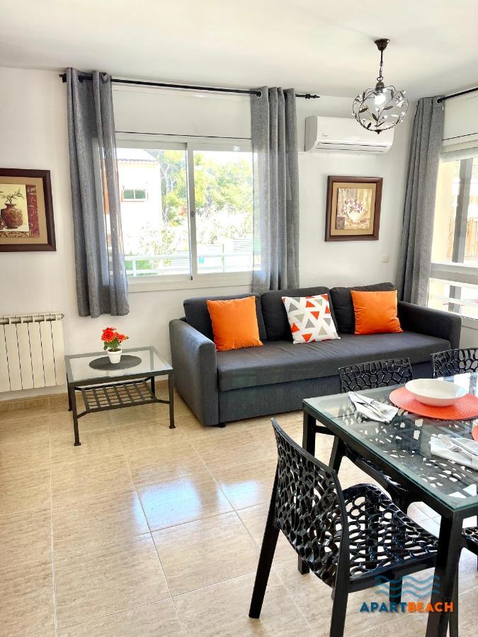 Apartbeach Green Relax Muy Luminoso Junto Playa Y Barbacoa Салоу Екстериор снимка