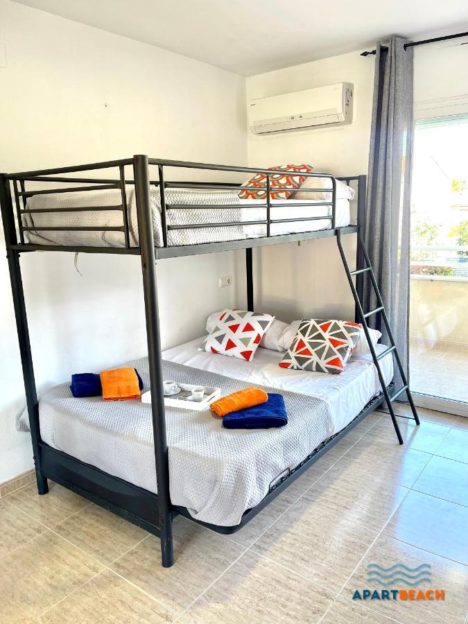 Apartbeach Green Relax Muy Luminoso Junto Playa Y Barbacoa Салоу Екстериор снимка