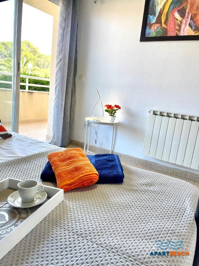 Apartbeach Green Relax Muy Luminoso Junto Playa Y Barbacoa Салоу Екстериор снимка