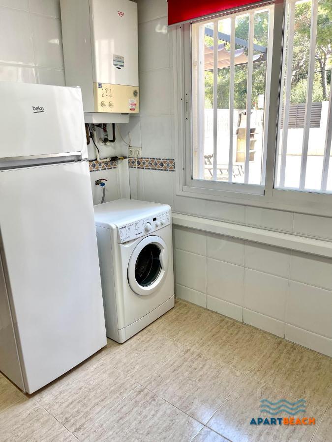 Apartbeach Green Relax Muy Luminoso Junto Playa Y Barbacoa Салоу Екстериор снимка