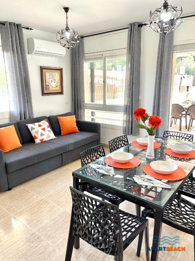 Apartbeach Green Relax Muy Luminoso Junto Playa Y Barbacoa Салоу Екстериор снимка