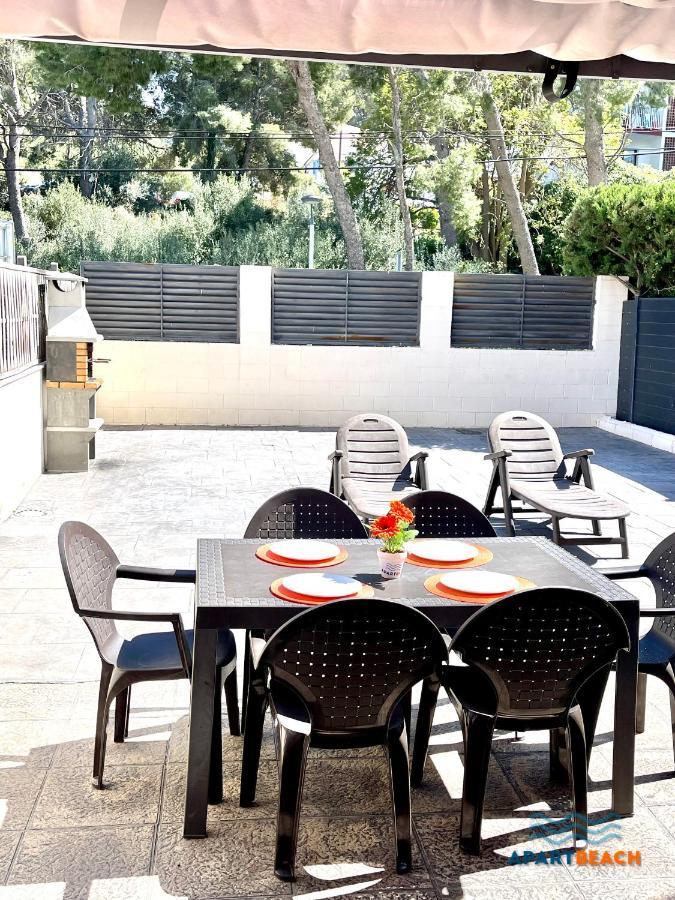 Apartbeach Green Relax Muy Luminoso Junto Playa Y Barbacoa Салоу Екстериор снимка