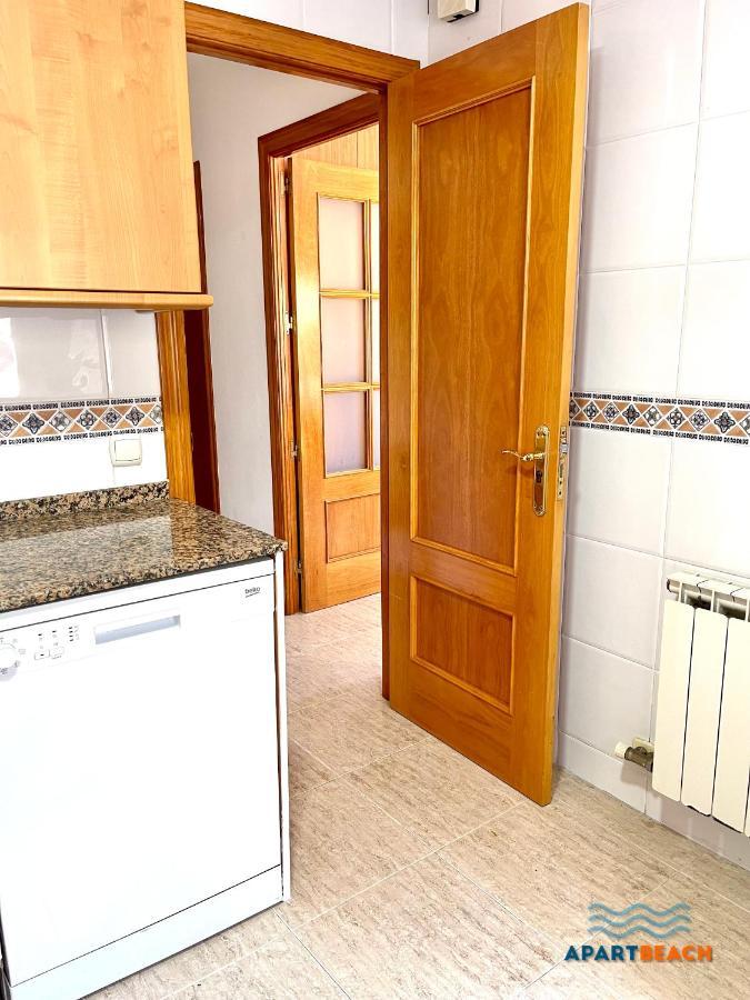 Apartbeach Green Relax Muy Luminoso Junto Playa Y Barbacoa Салоу Екстериор снимка
