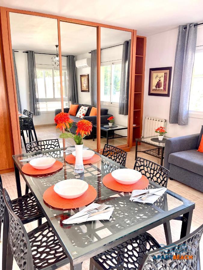 Apartbeach Green Relax Muy Luminoso Junto Playa Y Barbacoa Салоу Екстериор снимка