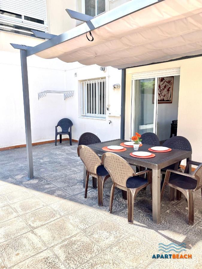 Apartbeach Green Relax Muy Luminoso Junto Playa Y Barbacoa Салоу Екстериор снимка